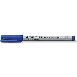 STAEDTLER 315-3 niet-permanente marker 100, ronde punt, blauw, 1 stuk