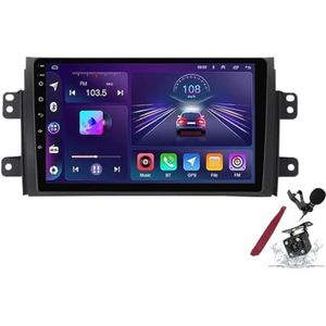 Android 15 Autoradio voor S-uzuki SX4 (2006-2014) 9 inch 2K touchscreen 2000 * 1200 Android hoofdunit multimedia speler met CarPlay, GPS-navigatie, BT, 5G WiFi, DSP, SWC,Y3