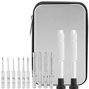 Krachtige Gereedschap Brillen Zonneglas Brillen Kleine Schroeven Moer Kit & Siliconen Neus Pads Assortiment Reparatie Gereedschap Set met Pincet Micro Schroevendraaier