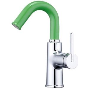 Gouden Badkamer Ontwerp Wastafelkraan Grijze Wastafel Mengkraan Warm & Koud Badrandcombinaties Toilet Kraan Water Chroom (Groen Chroom)