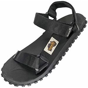 Gumbies Scrambler Trekkingsandalen voor dames, outdoor zomerschoen, outdoorsandalen voor dames en heren, riempjessandalen voor dames en heren, outdoorsandalen, sportsandalen, zwart, 36 EU