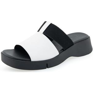 Aerosoles Franklin Slide sandaal voor dames, Witte Combo, 43 EU