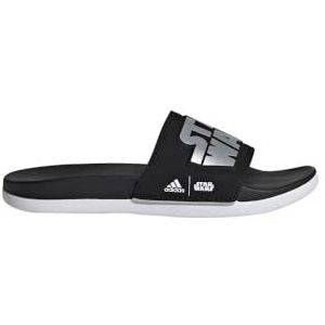 adidas Adilette Comfort Star Wars K Adilette Comfort Star Wars K uniseks, zwart, zilver, metallic, wit, 6 Little Kid