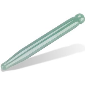 Acupressuurstift van natuursteen acupressuur staafjes acupunctuurstaafjes speciale ervaring, 11 cm (aventuringgroen)