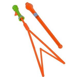 Simba 107286005 - Bubble Fun bellenblaas-staaf XL, vouwmechanisme, reuzenzeepbellen, 220 ml loog, 61 cm, vanaf 3 jaar