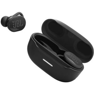 JBL Endurance Race 2, True Wireless Bluetooth Oordopjes, 48 Uur Batterijduur, IP68 Water- en Stofbestendig, Ruisonderdrukking, JBL Pure Bass Geluid, Smart Ambient Technologie, Sportmodus, Zwart