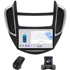 Android 13 Autoradio geldt voor Chevrolet Tracker 3 2013-2017 9 inch Touchscreen Autoradio met Wireless Carplay Android Auto Navi GPS Bluetooth/WiFi+Telecamera Achterkant(NF-1)