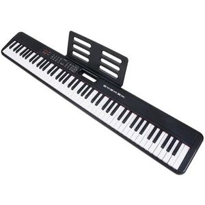 88 Toetsen Piano Muzikaal Toetsenbord Professionele Digitale Elektronische Orgel Synthesizer Muziekinstrumenten Draagbaar Keyboard Piano (Color : With Bluetooth)