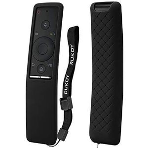 Rukoy Beschermhoes voor Samsung Smart TV afstandsbediening BN59-serie, kindvriendelijk, antislip, stootvast, anti-verlies met hand-weg