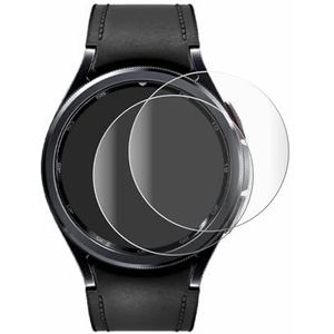 BROTECT Full-Cover Screen Protector voor Samsung Galaxy Watch 6 Classic (47 mm) (2 Stuks) - Full-Screen Schermbeschermer, 3D Curved