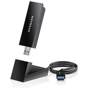 NETGEAR AXE3000 Tri-Band draadloze Gigabit-snelheid (tot 3 Gbps) | Nieuwe 6GHz-band | voor Windows-pc - Amerikaanse versie