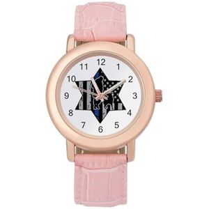 Politie Hond Dunne Blauwe Lijn USA Vlag Horloges Voor Vrouwen Mode Sport Horloge Vrouwen Lederen Horloge