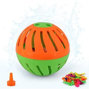 FCHMY Splash Ball, Splash Waterbom, speelgoed, ballon, tekenspeelgoed met timer en 50 ballonactiviteiten, voor binnen en buiten, voor kinderen, meerkleurig