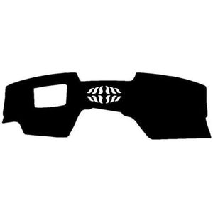 Beschermend kussen Antislipmat Voor Autodashboardhoes Dashboardmat Autoaccessoires Voor Mazda 3 BP Voor Axela 2019-2024(Zwart,LHD)