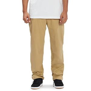 Dcshoes Chinos Worker Relaxed Chino Broek Heren Bruin 36/32