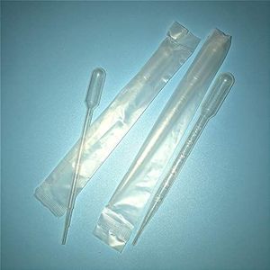 JINGERL Steriele pipet plastic stro steriel LDPE druppelaar eenvoudig scheuren individueel verpakt 1 ml / 2 ml / 3 ml / 5 ml / 10 ml 100 / pk (Capacity : 2ml)