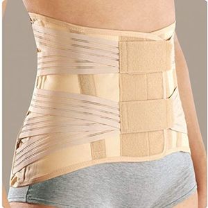 ROTEN SAT Halfstijve damesbuste met elastische trekkoorden, lendensteun, orthopedisch korset voor rugpijn, M