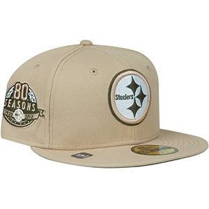 New Era 59Fifty Fitted Cap Anniversary NFL Teams beige rifle