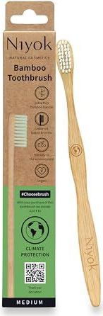 Choosebrush bamboe tandenborstel met dispenser klimaatbescherming