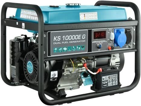 Könner & Söhnen - KS 10000E G - LPG/Benzine Generator