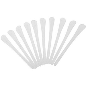 10 Stuks Uitbreidbare Siliconen Brillen End Tips Oor Sok Buizen Vervanging Wit