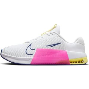 Nike Heren Metcon 9 trainingsschoenen, wit/wit-diep koningsblauw-Fierce Pink, EU 41, White Deep Royal Blue Fierce Pink, 41 EU