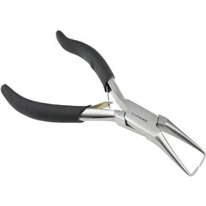 Nieuwe Hair Extensions Kit & Hair Extension Tool Tang voor Micro link, Micro Ring, Veer Extension, Kralen Opener & Verwijdering Tool Kit met ZWARTE Grip