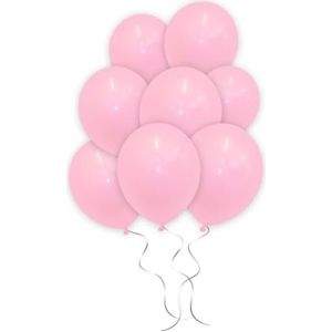 LUQ - Luxe Roze Helium Ballonnen - 25 stuks - Verjaardag Versiering - Decoratie - Feest Latex Ballon Roze - Gender Reveal