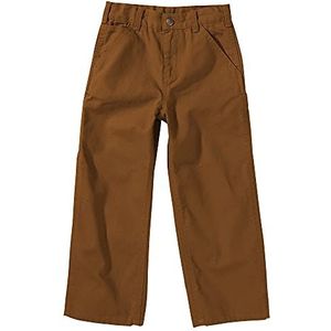 Carhartt Gewassen tuinbroek voor jongens (gevoerd en ongevoerd), bruin (carhartt), 12 Maanden