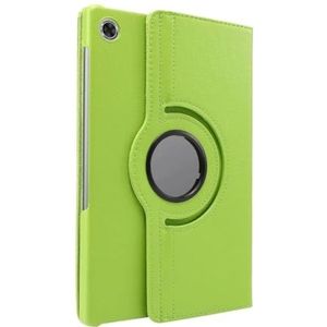 360 Roterende Tablet Case Geschikt for Lenovo Tab M10 HD 2nd 10.1inch TB-X306F TB-X306X Tablet Cover Stand Shell(Green)