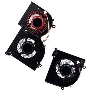 CPU-koelventilator GPU-koelventilator vervangen voor MSI GS65 GS65VR WS65 P65 MS-16Q1 MS-16Q2 MS-16Q3 MS-16Q4 MS-16Q5(CPU FAN-GPU FAN)