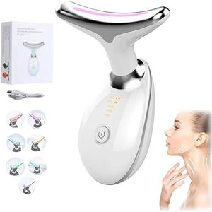 Wavy Chic - Multifunctionele Gezichtsmassager - Wit - 10 in 1