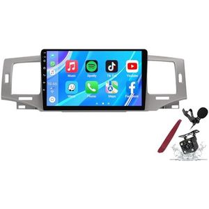 Android 14 Autoradio Sat Navi voor T-oyota Corolla 9 E120(2004-2006) 9 Inch Touchscreen Multimedia Speler met Draadloze Carplay GPS Navigatie FM RDS Bluetooth 5G-WiFi SWC DSP,M150s