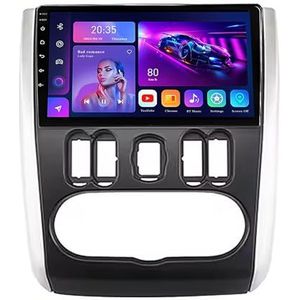 9"" 2 DIN Android 14 Autoradio Stereo voor Nissan Almera 3 G15 2012-2019 LHD met draadloze CarPlay Backup Camera Stuurwielbediening GPS Navigatie Bluetooth(L200(4+32G))