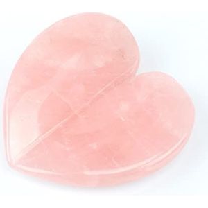Quartz Stone Hartvorm voor Traditionele Massage Huidverzorging Schrapen Terug Hals 1 Stks