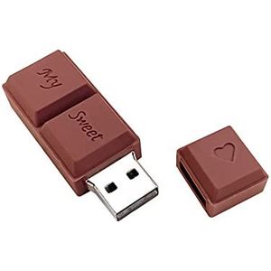Uflatek USB-stick 32 GB Flash Drive, Chocolade Cartoon USB 2.0, Nieuwigheid Geheugen Stick, Externe Gegevensopslagapparaat Voor Geschenken