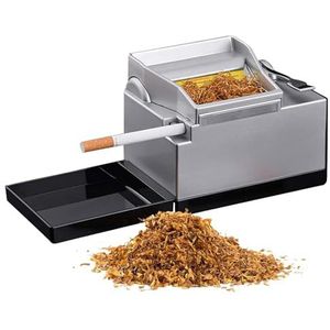 tabaksrolmachine, 6,5 mm en 8 mm buis optioneel, hoge frequentiemotor en gelijkmatige ontlading, for de meeste vloeipapier, sigarettenhulzen
