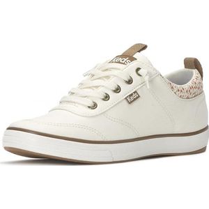 Keds Cntslp-6 Fashion Sneaker voor dames, Zilverreiger Canvas, 37 EU