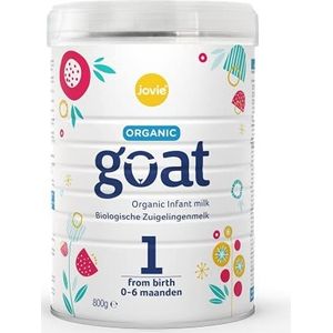 Jovie Goat Biologische Zuigelingenmelk - vanaf 0 maanden - 800 gram - Flesvoeding