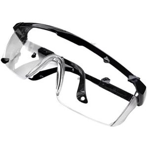 Veiligheidsbril, Anti-spat werkveiligheidsbrillen Oogbescherming Laboratoriumbrillen Beschermende industriële wind- en stofdichte brillen Fietsbrillen