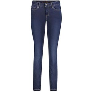 MAC Dream Skinny Jeansbroek met rechte pijpen voor dames, Dark Washed., 36W x 30L