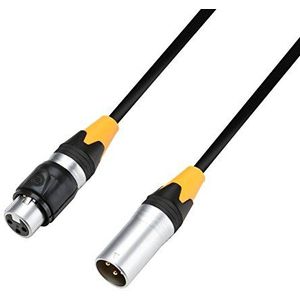 Adam Hall K 4 DMF 0150 IP 65 DMX & AES/EBU-kabel - 3-polige XLR (m) op X