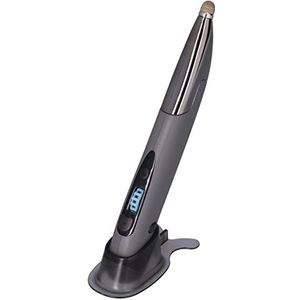 Draadloze muispen, 2,4 GHz slimme LED-lichtmuispen voor OS X voor Windows voor Android(grijs)