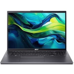 Acer - Aspire 16 - Notebook - Grijs - 16 GB RAM - 512 GB SSD