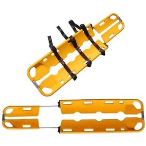 SIEEOUR Draagbare Afneembare Brancard Opvouwbare Noodbrancard, Materiaal PE Kunststof En Aluminium, Verstelbaar Immobilisatiebord, Lengte 160-210cm, Eenvoudige Opslag Voor Diensten