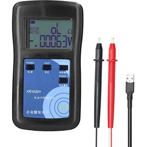 Batterijbelastingstester, Yr1030 + Hoge nauwkeurigheid Lithiumbatterij Interne weerstand Testinstrument True 4-Draad Batterij Interne weerstand Tester voor zware vrachtwagenmotorfietsen