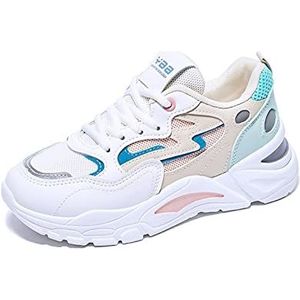 Womens Sneakers Platform Sports Shoes Summer Chunky Sneakers Vulcanized Casual Shoes Tennis Female Basket (Color : A, Size : 37 EU)