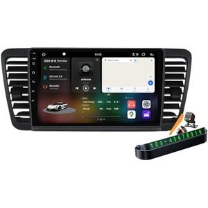 Y400s,Auto Stereo Android 14.0 Radio Sat Nav voor Legacy Outback 2003-2009 GPS Navi 9'' Cartablet Multimedia Video Player FM BT Ontvanger met Carplay 4G 5G WiFi DSP SWC