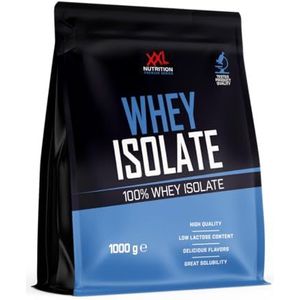 XXL Nutrition - Whey Isolaat - Proteïne poeder, Eiwit Shakes, Whey Protein Isolate - Vanille - 2500 gram