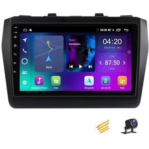 ZARAPLUS Android 13 2 DIN Bluetooth Autoradio 9 Inch Touchscreen Voor Suzuki Swift 2016~2020 Met AHD Achteruitrijcamera/GPS-Navigatie/BT/Stuurwielbediening/Koelventilator/Multimediaspeler,NF1
